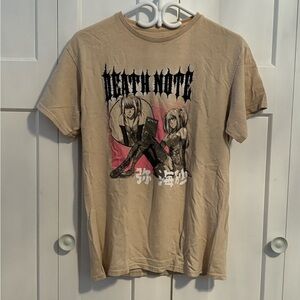 Death note anime shirt, medium